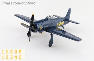 Grumman F8F-1B Bearcat Blue Angels (mit Aufklebern von 1 bis 5)